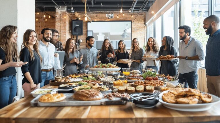 Organisation d’un lunch de travail entre collegues : les criteres essentiels pour selectionner le lieu parfait